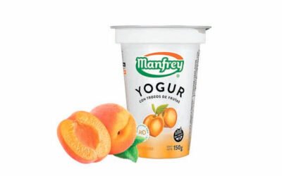 Yogur Natural con Colchón de Duraznos