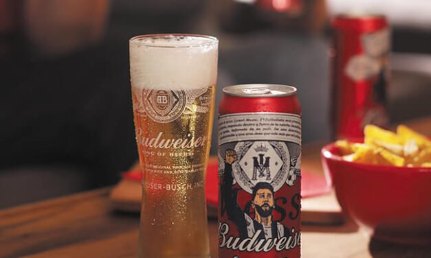 Budweiser junto a Messi