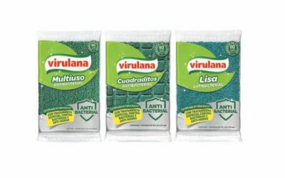 Esponjas antibacteriales