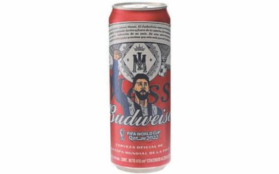Budweiser junto a Messi