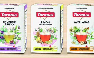 Té Taragüi presentó nuevos sabores y diseño