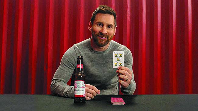 Budweiser renueva su apoyo a Messi