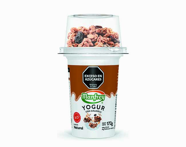 Yogur con granola