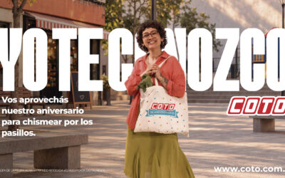 COTO celebra su aniversario con el lanzamiento de una nueva campaña de branding